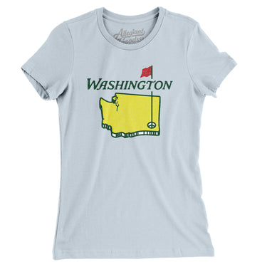 Washington Golf Women's T-Shirt-Allegiant Goods Co. Vintage Sports Apparel