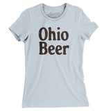Ohio Beer Women's T-Shirt-Light Blue-Allegiant Goods Co. Vintage Sports Apparel