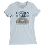 Lincoln Park Women's T-Shirt-Light Blue-Allegiant Goods Co. Vintage Sports Apparel