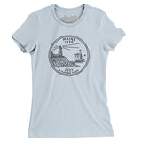 Maine State Quarter Women's T-Shirt-Allegiant Goods Co. Vintage Sports Apparel