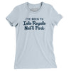I've Been To Isle Royale National Park Women's T-Shirt-Light Blue-Allegiant Goods Co. Vintage Sports Apparel