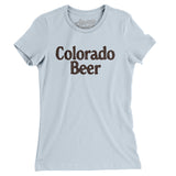 Colorado Beer Women's T-Shirt-Light Blue-Allegiant Goods Co. Vintage Sports Apparel