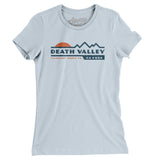 Death Valley Sunset Women's T-Shirt-Light Blue-Allegiant Goods Co. Vintage Sports Apparel