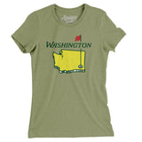 Washington Golf Women's T-Shirt-Allegiant Goods Co. Vintage Sports Apparel