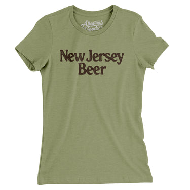 New Jersey Beer Women's T-Shirt-Allegiant Goods Co. Vintage Sports Apparel