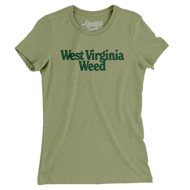 West Virginia Weed Women's T-Shirt-Allegiant Goods Co. Vintage Sports Apparel