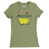 Montana Golf Women's T-Shirt-Light Olive-Allegiant Goods Co. Vintage Sports Apparel
