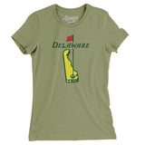 Delaware Golf Women's T-Shirt-Allegiant Goods Co. Vintage Sports Apparel