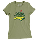 North Carolina Golf Women's T-Shirt-Allegiant Goods Co. Vintage Sports Apparel