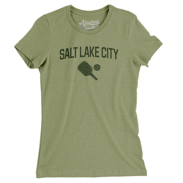 Salt Lake City Pickleball in Light Olive Color