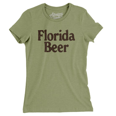 Florida Beer Women's T-Shirt-Allegiant Goods Co. Vintage Sports Apparel