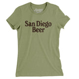 San Diego Beer Women's T-Shirt-Allegiant Goods Co. Vintage Sports Apparel