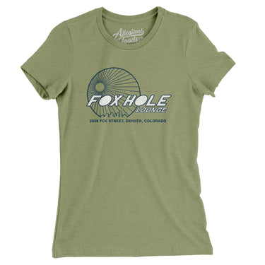 Fox Hole Lounge Denver in Light Olive Color
