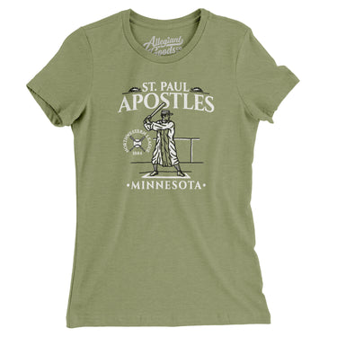 St Paul Apostles Women's T-Shirt-Allegiant Goods Co. Vintage Sports Apparel