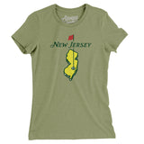 New Jersey Golf Women's T-Shirt-Allegiant Goods Co. Vintage Sports Apparel