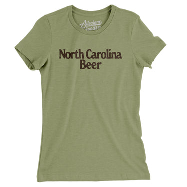 North Carolina Beer Women's T-Shirt-Allegiant Goods Co. Vintage Sports Apparel