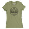 Utah State Quarter Women's T-Shirt-Light Olive-Allegiant Goods Co. Vintage Sports Apparel