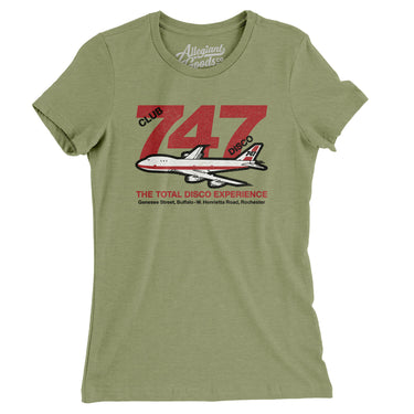 747 Club Buffalo Rochester in Light Olive Color