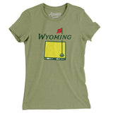 Wyoming Golf Women's T-Shirt-Allegiant Goods Co. Vintage Sports Apparel
