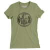 Alabama State Quarter Women's T-Shirt-Light Olive-Allegiant Goods Co. Vintage Sports Apparel