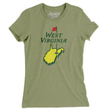 West Virginia Golf Women's T-Shirt-Allegiant Goods Co. Vintage Sports Apparel