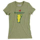 Vermont Golf Women's T-Shirt-Allegiant Goods Co. Vintage Sports Apparel