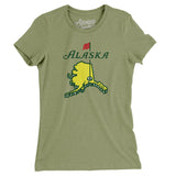 Alaska Golf Women's T-Shirt-Allegiant Goods Co. Vintage Sports Apparel