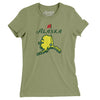 Alaska Golf Women's T-Shirt-Light Olive-Allegiant Goods Co. Vintage Sports Apparel