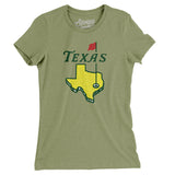 Texas Golf Women's T-Shirt-Allegiant Goods Co. Vintage Sports Apparel