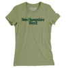 New Hampshire Weed Women's T-Shirt-Light Olive-Allegiant Goods Co. Vintage Sports Apparel