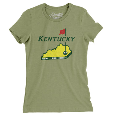 Kentucky Golf Women's T-Shirt-Allegiant Goods Co. Vintage Sports Apparel
