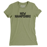 New Hampshire Military Stencil Women's T-Shirt-Allegiant Goods Co. Vintage Sports Apparel