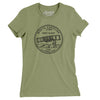 North Carolina State Quarter Women's T-Shirt-Light Olive-Allegiant Goods Co. Vintage Sports Apparel
