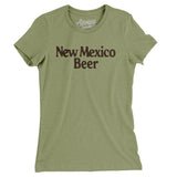 New Mexico Beer Women's T-Shirt-Light Olive-Allegiant Goods Co. Vintage Sports Apparel