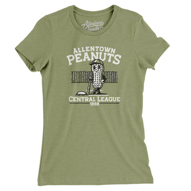 Allentown Peanuts Women's T-Shirt-Allegiant Goods Co. Vintage Sports Apparel