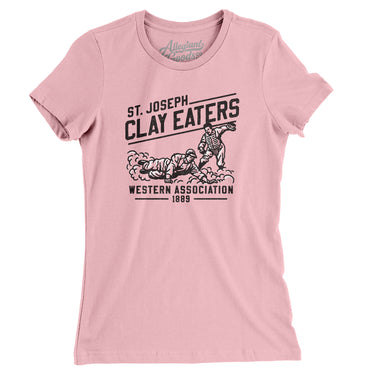 St Joseph Clay Eaters Women's T-Shirt-Allegiant Goods Co. Vintage Sports Apparel
