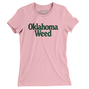 Oklahoma Weed Women's T-Shirt-Allegiant Goods Co. Vintage Sports Apparel