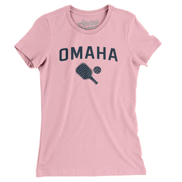 Omaha Pickleball in Light Pink Color
