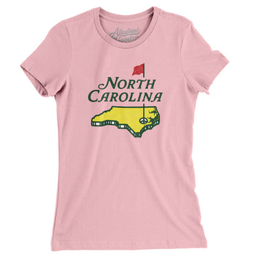North Carolina Golf Women's T-Shirt-Allegiant Goods Co. Vintage Sports Apparel