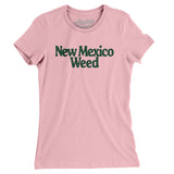 New Mexico Weed Women's T-Shirt-Light Pink-Allegiant Goods Co. Vintage Sports Apparel