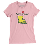Louisiana Golf Women's T-Shirt-Allegiant Goods Co. Vintage Sports Apparel