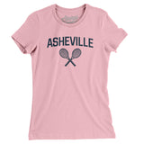 Asheville Tennis Women's T-Shirt-Light Pink-Allegiant Goods Co. Vintage Sports Apparel