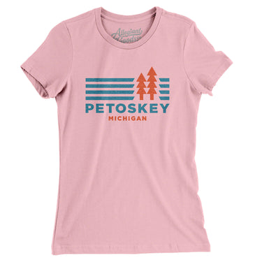 Petoskey Michigan in Light Pink Color