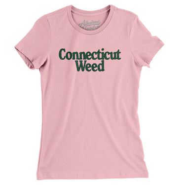 Connecticut Weed Women's T-Shirt-Allegiant Goods Co. Vintage Sports Apparel