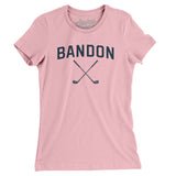 Bandon Golf Women's T-Shirt-Light Pink-Allegiant Goods Co. Vintage Sports Apparel