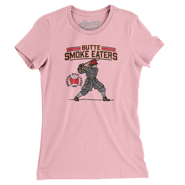 Butte Smoke Eaters Women's T-Shirt-Allegiant Goods Co. Vintage Sports Apparel