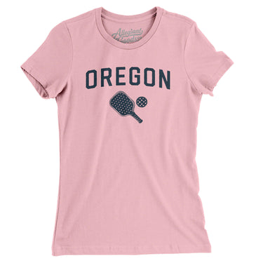 Oregon Pickleball in Light Pink Color