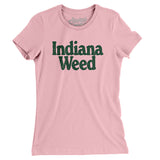 Indiana Weed Women's T-Shirt-Light Pink-Allegiant Goods Co. Vintage Sports Apparel
