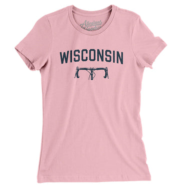 Wisconsin Cycling in Light Pink Color