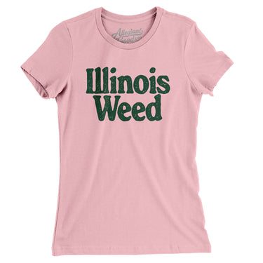 Illinois Weed Women's T-Shirt-Allegiant Goods Co. Vintage Sports Apparel
